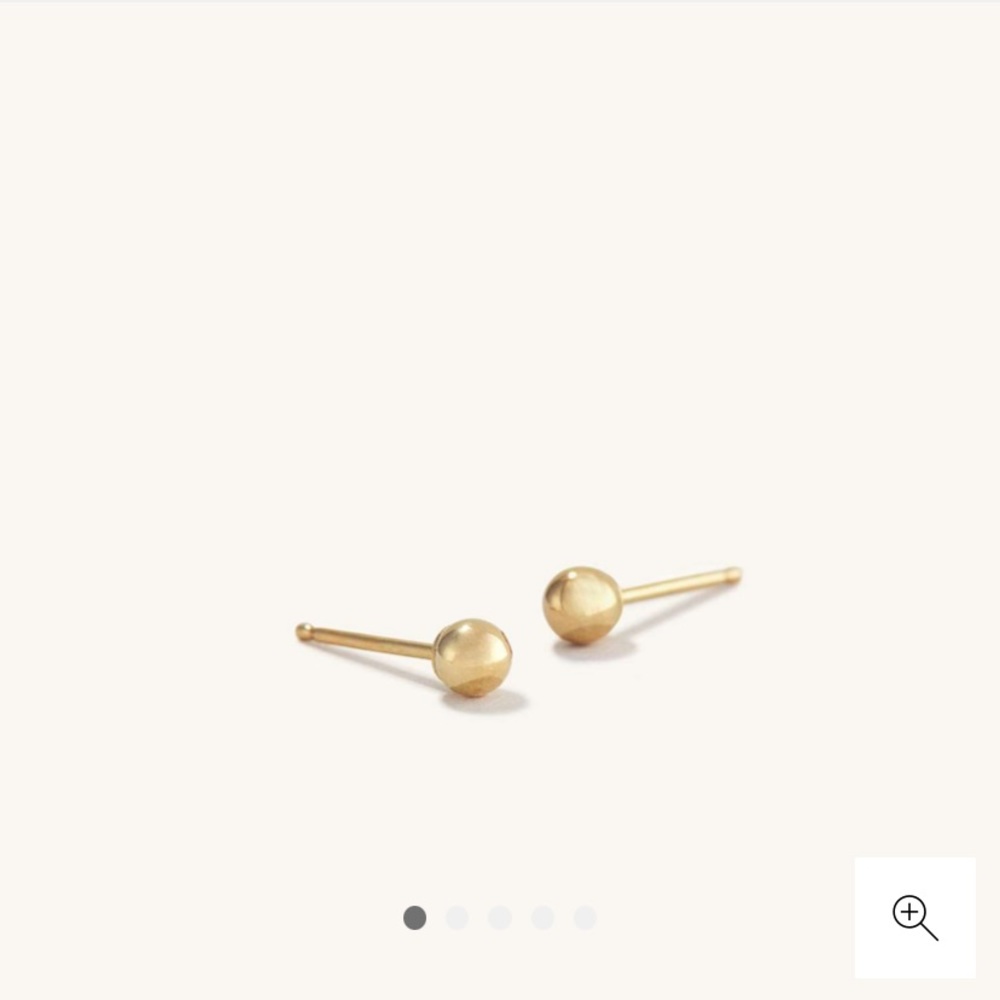 Mejuri Sphere Studs